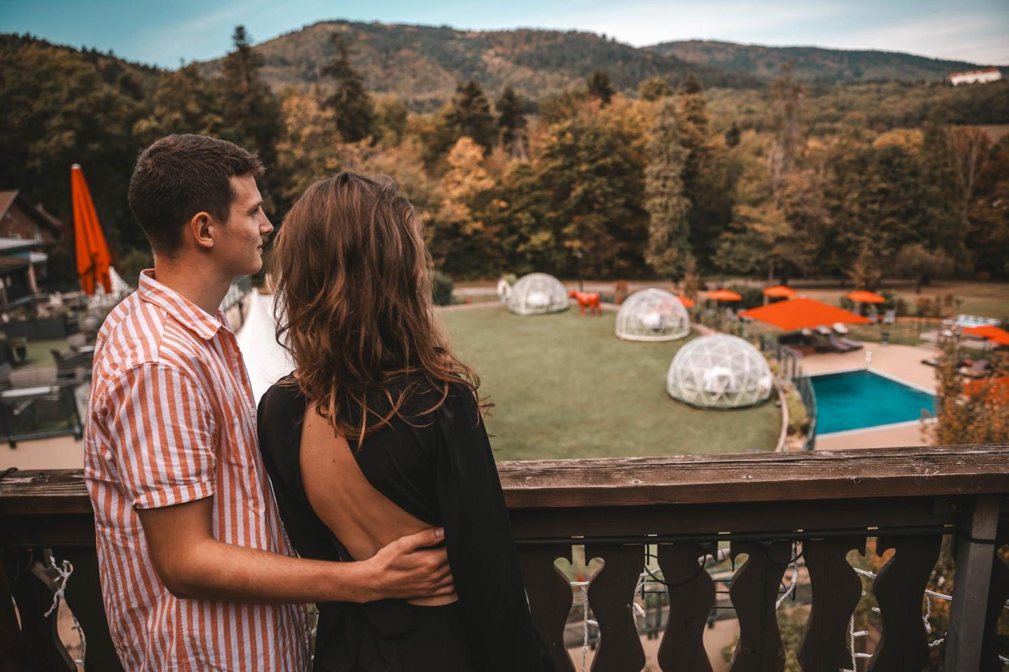 Les Violettes Hotel & Spa Jungholtz Dış mekan fotoğraf
